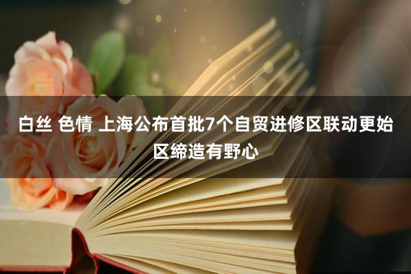   白丝 色情 上海公布首批7个自贸进修区联动更始区缔造有野心